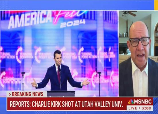 MSNBC contributor suggests Charlie Kirk killed by ‘supporter shooting their gun off in celebration’