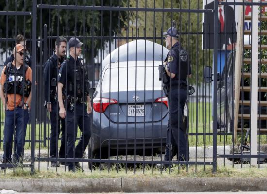 Trump vows to eradicate ‘radical left terrorism’ after attack on ICE facility