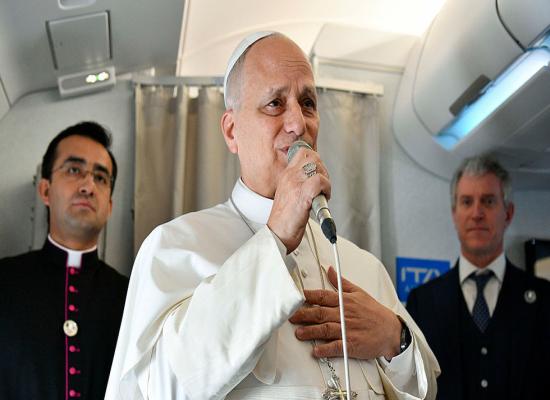 Pope Leo XIV denies ‘tyrants’ speech aimed at Trump