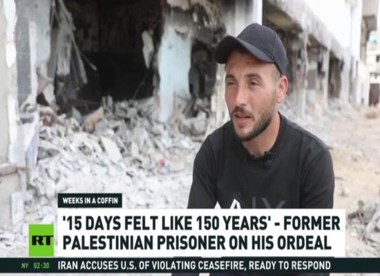 IDF used coffin as torture device – former prisoner (VIDEO)