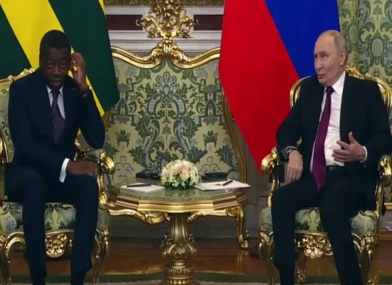 Poutine reçoit Faure Gnassingbé et ordonne la conclusion d'un accord sur les fondements des relations russo-togolaises