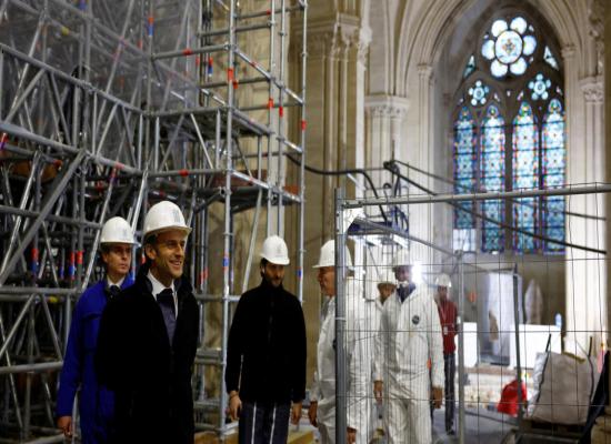 Le pape invité par Emmanuel Macron pour la réouverture de Notre-Dame de Paris dans un an