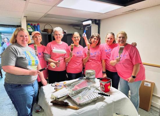 Habitat for Humanity Women Build event carries on despite rain