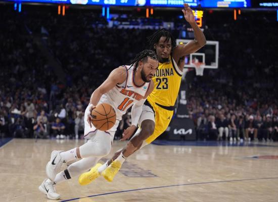 Brunson, Knicks overcome Pacers in Game 1 thriller