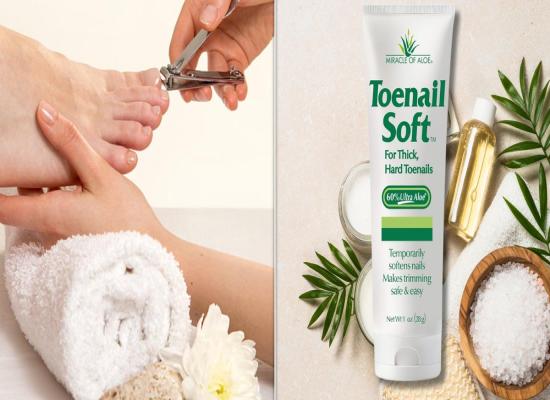 With This $9 Aloe Softener, 'Rock Hard' Toenails May 'Flex Like A Piece Of Paper'