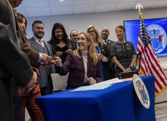 Gov. Sherrill signs bills limiting state role in immigration enforcement