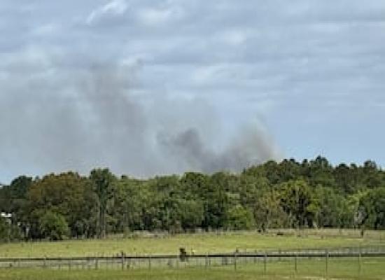 Lake County fire crews battle 115-acre brush fire