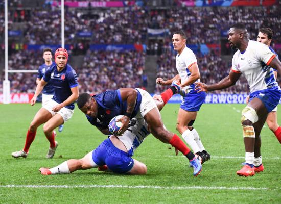 Coupe du monde 2023. Jonathan Danty après France-Namibie : 