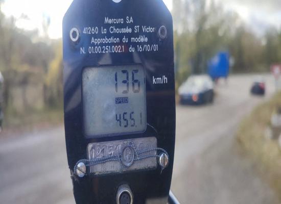 Occitanie. Flashé à 136 km/h, un Aveyronnais manque de créer un accident