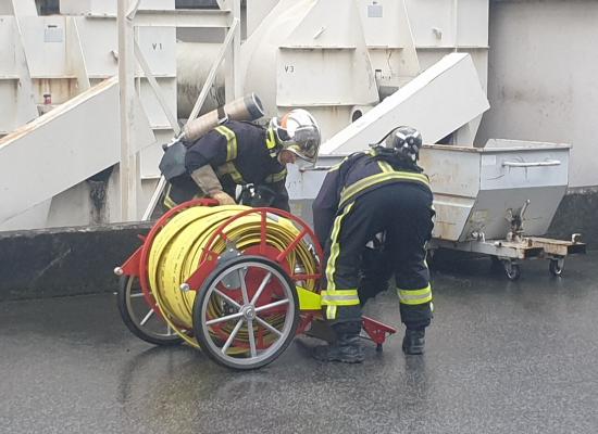 PHOTOS. Près de Vitré : c'était quoi cette intervention des pompiers à l'entreprise Pasquet ?