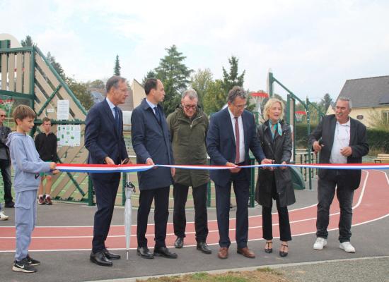 Mayenne : le city stade de La Haie-Traversaine est opérationnel