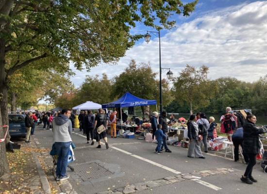 Pourquoi la brocante d'Andrésy a-t-elle été annulée ?