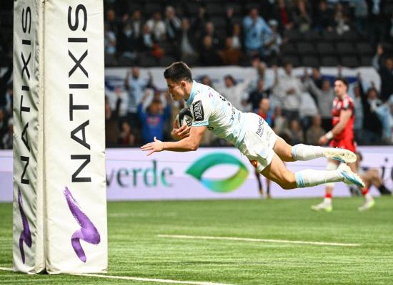 VIDEO - Top 14. Auteur d'un triplé, Nolann Le Garrec s'enflamme lors de Racing 92 - Oyonnax