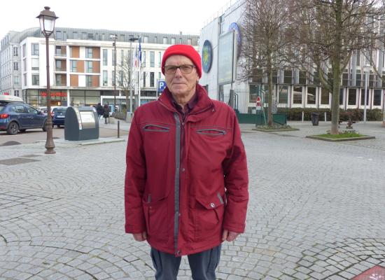 Cet habitant de Limay de 77 ans n'a manqué aucune édition du Paris-Mantes à la marche depuis 2007