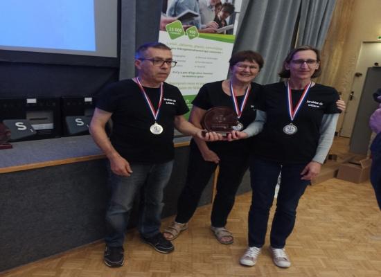 Un trio des Sables-d'Olonne vice-champion de France de Scrabble