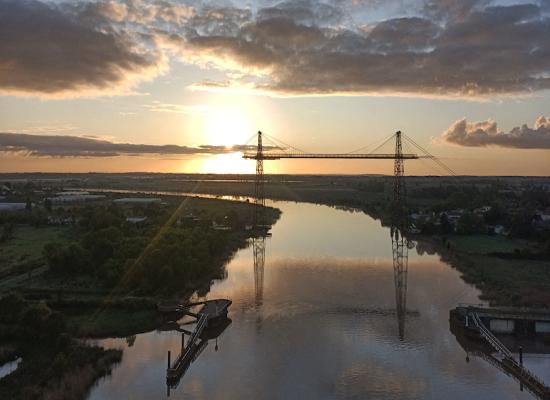 Charente-Maritime : c'est  l'un des derniers pont transbordeur au monde, il va servir de support théâtral