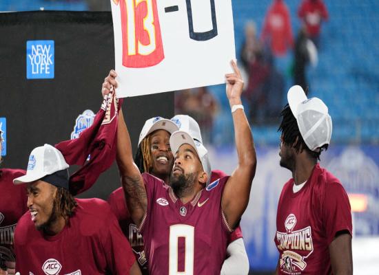 Florida State, 13-0, Snubbed By College Football Playoff Committee