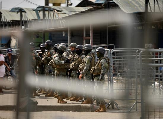 Ecuador assesses toll of prison violence as 17 guards still held