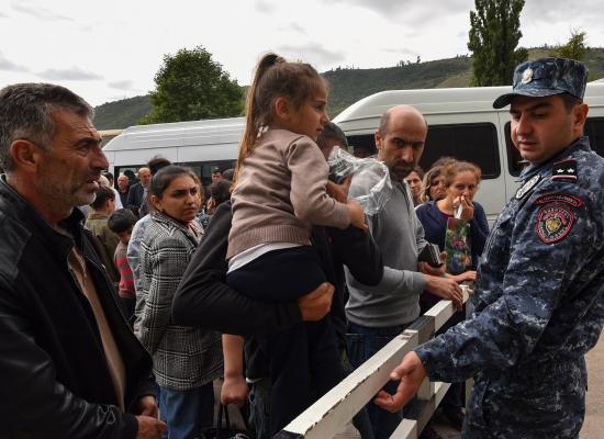 UN team in Nagorno-Karabakh, a first in 30 years, as ethnic Armenians flee