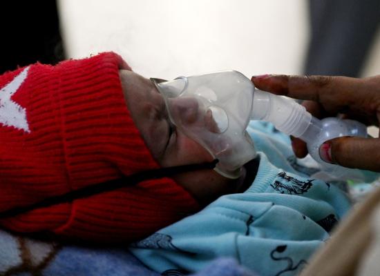Photos: ‘Like breathing poison’: Delhi children hit hard by smog