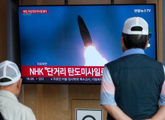 South Korean military says North Korea test-fired ‘ballistic missiles’