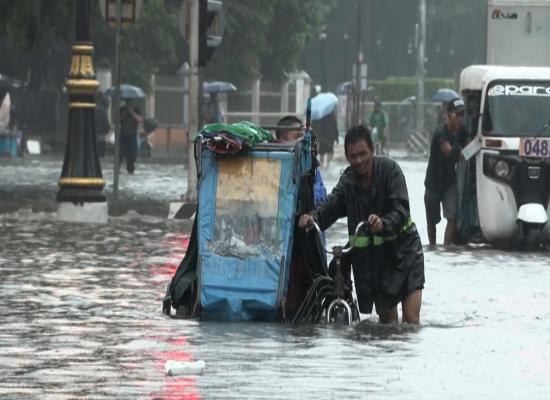 Typhoon Gaemi brings flood chaos to Philippines capital