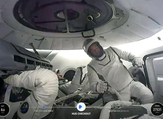 SpaceX’s Polaris Dawn makes history with first private spacewalk