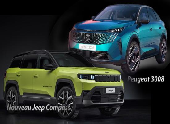 Jeep lance sa production d'un concurrent inattendu pour le Peugeot 3008