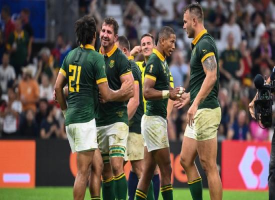 Coupe du monde de Rugby : l’Afrique du Sud rejoint la Nouvelle Zélande en finale