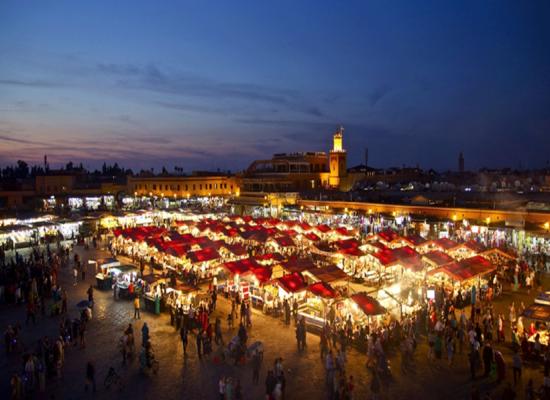 Marrakech : forte dynamique à Jemaâ El Fna avec l’avènement du nouvel an