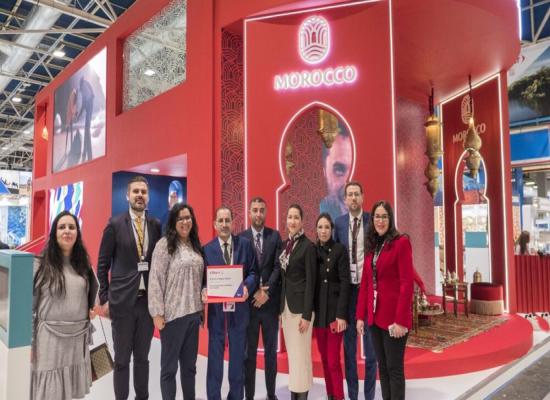 Madrid : l’ONMT remporte le prix du meilleur stand au Fitur 2024