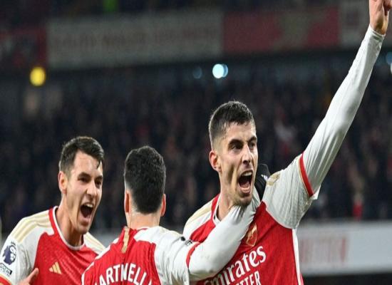 Ligue des champions: Arsenal rejoint les quarts de finale