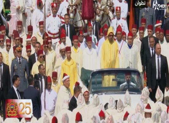 Fête du Trône : le roi Mohammed VI préside la cérémonie d’allégeance