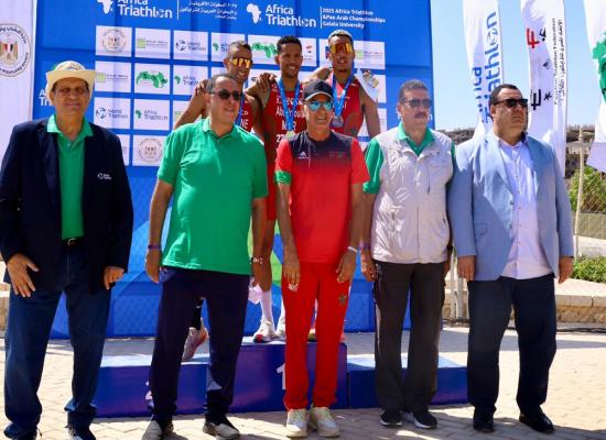 Championnat d’Afrique de Triathlon : le Maroc brille en Égypte avec 13 médailles