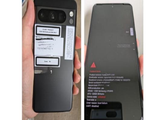 Google Pixel 8 Pro live images leak online: Details inside