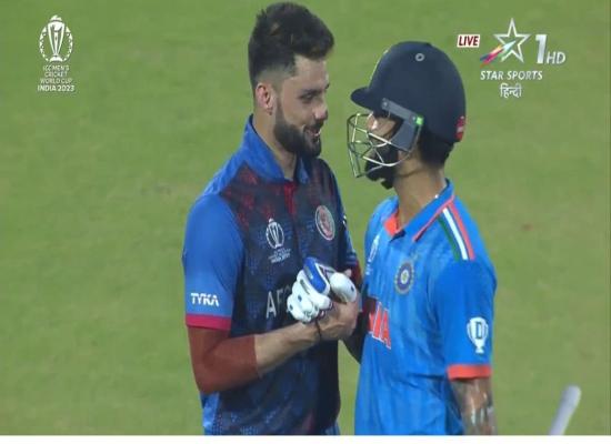 ICC World Cup 2023: Virat Kohli, Naveen-ul-Haq share warm hug after viral IPL spat, internet reacts | Watch video