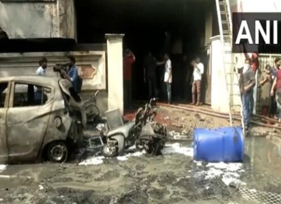 6 dead, 3 injured in apartment complex godown fire in Hyderabad's Nampally