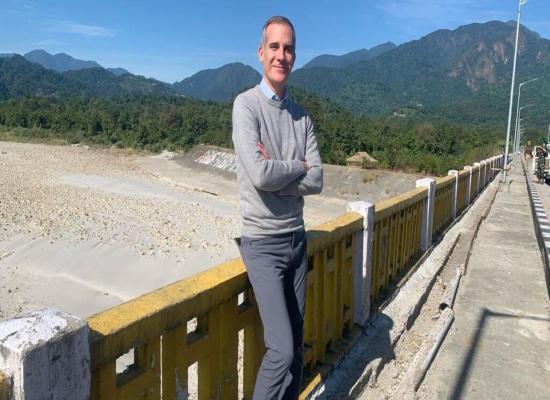 US Envoy to India Eric Garcetti visits Arunachal Pradesh, shares photos of his trip