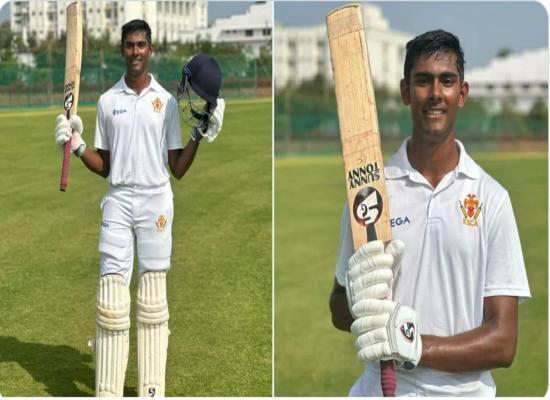 Karnataka's Prakhar Chaturvedi breaks Yuvraj Singh's 1999 record in Cooch Behar Trophy with unbeaten 404