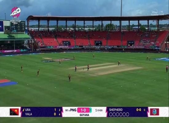 ‘Cricket is a dead sport’: Netizens blast ICC over empty stands during WI vs PNG T20 World Cup clash