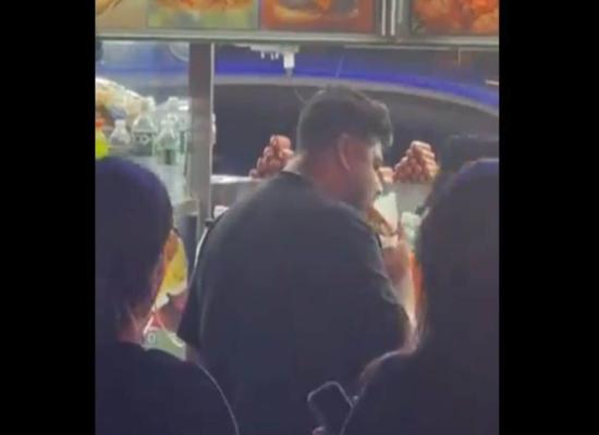 Azam Khan enjoys midnight street food in New York after Pakistan's loss to India in T20 World Cup 2024 | Watch