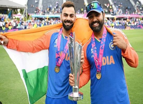 Sachin Tendulkar's emotional message to Virat Kohli, Rohit Sharma as they bid adieu to T20Is: ‘Continue winning for…’