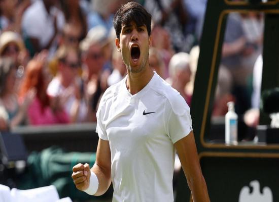 Carlos Alcaraz beats Novak Djokovic in a second consecutive Wimbledon final for a 4th Slam title