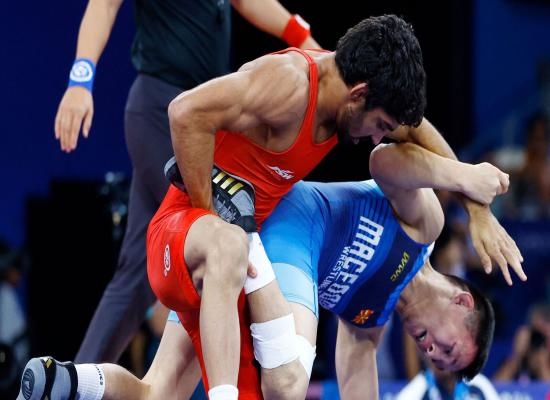 Paris Olympics 2024: Wrestler Aman Sehrawat moves to quarterfinal of men's 57 kg freestyle event