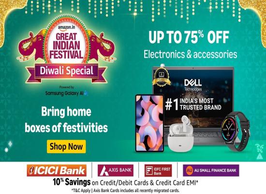 Diwali deals on laptops under  ₹50000 with Amazon Great Indian Festival: Over 75% off on HP, Lenovo, and more