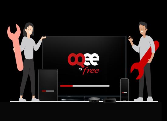 Oqee by Free va être indisponible temporairement sur toutes les plateformes