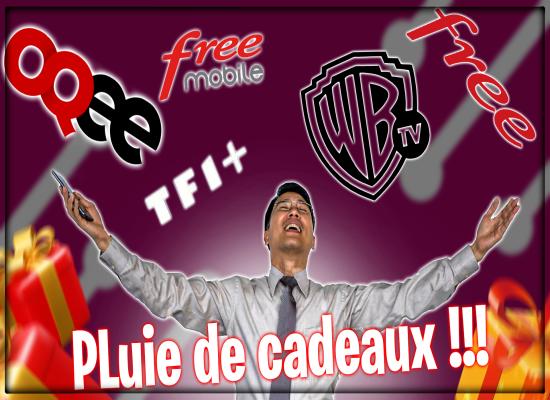 Totalement fibrés : le forfait Free s’enrichit, plein de cadeaux pour les abonnés Freebox…