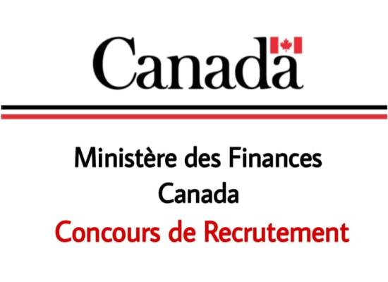 Ministère des Finances (FIN) Concours de Recrutement (Salaires Jusqu’à 131.496$/an)