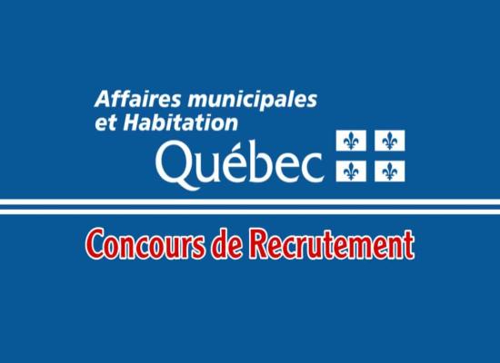 MAMH Québec – Recrutement avec des Salaires Jusqu’à 90.110$/an