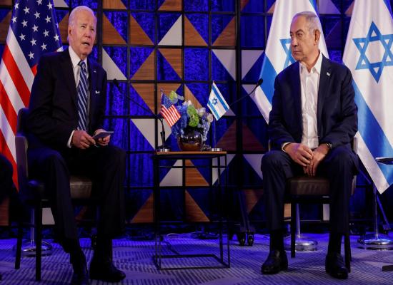 Gaza hospital blast appears to not have been caused by Israel, says Biden